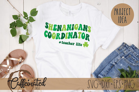 St. Patrick's Day Teacher SVG Bundle SVG Caffeinated SVGs 