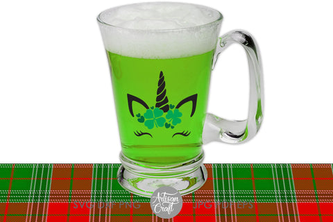 St Patrick's Day unicorn SVG SVG Artisan Craft SVG 