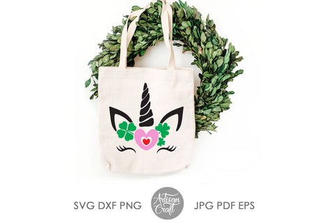 St Patrick's Day unicorn SVG SVG Artisan Craft SVG 