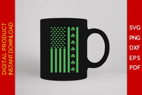 St Patrick's Day US Flag SVG PNG PDF Cut File SVG Creativedesigntee 
