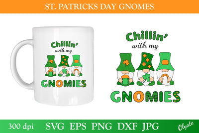 St Patricks Gnome. St Patricks Day SVG. St Patricks Day Mug SVG Olga Terlyanskaya 