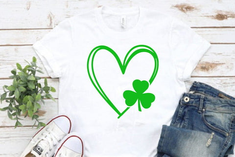 St Patricks Heart SVG FiveStarCrafting 