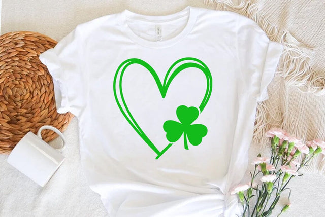 St Patricks Heart SVG FiveStarCrafting 