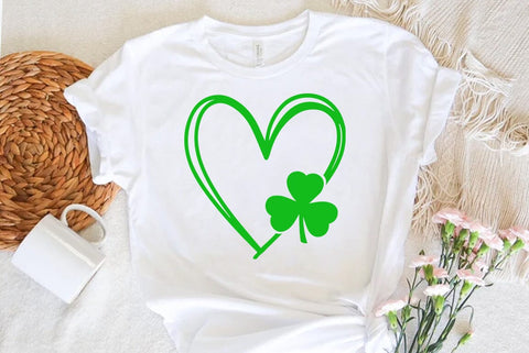 St Patricks Heart SVG FiveStarCrafting 