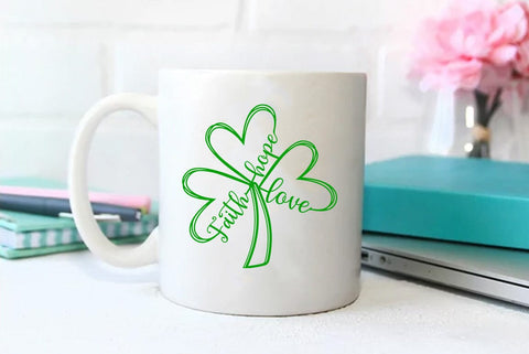 St Patricks Shamrock SVG FiveStarCrafting 