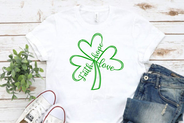 St Patricks Shamrock SVG FiveStarCrafting 