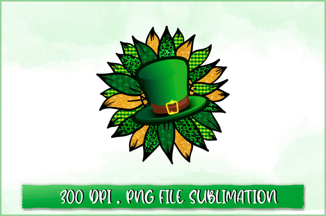 St. Patrick's Sunflower Sublimation SVG Shetara Begum 