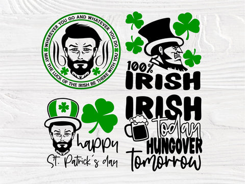St Patricks SVG Bundle, Irish Gifts Men Svg, Lucky SVG TonisArtStudio 