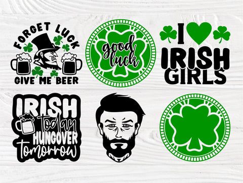 St Patricks SVG Bundle, Irish Gifts Men Svg, Lucky SVG TonisArtStudio 