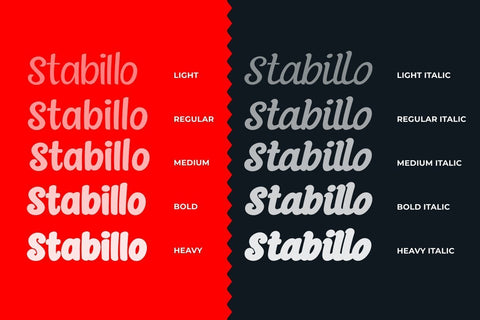 Stabillo Font Hans Co 