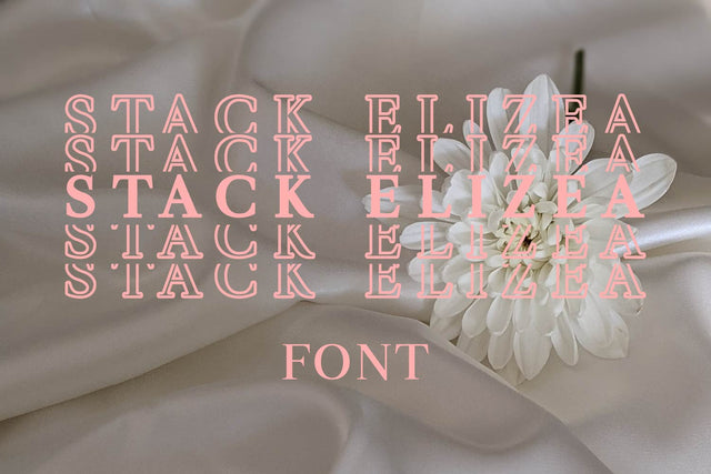 Stack Elizea Font Font Sintegra 