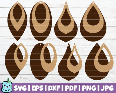 Stacked Earrings 1 SVG MintyMarshmallows 