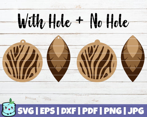 Stacked Earrings SVG Bundle 2 SVG MintyMarshmallows 