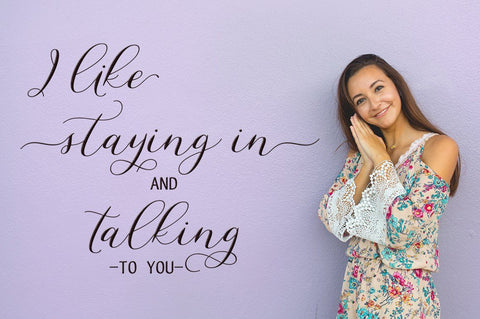 Stacylia Script Font Straight.co 