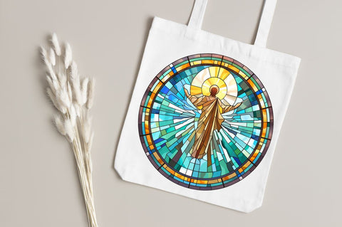 Stained Glass Christian Sublimation Sublimation Regulrcrative 