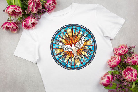 Stained Glass Christian Sublimation Sublimation Regulrcrative 