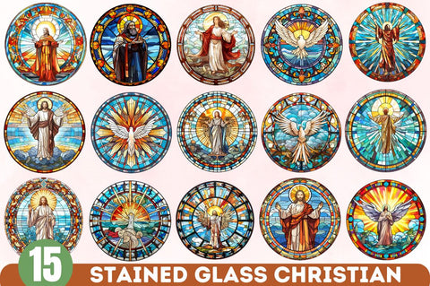 Stained Glass Christian Sublimation Sublimation Regulrcrative 