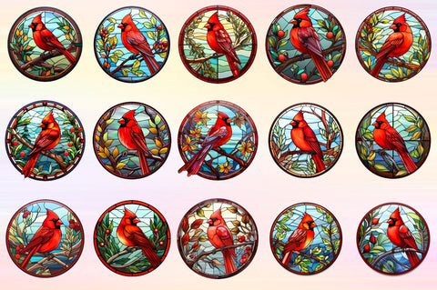 Stained Glass Christmas Cat Clipart Sublimation Regulrcrative 