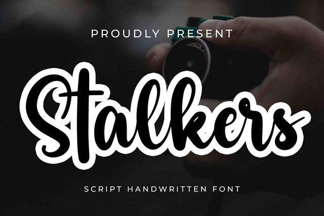 Stalkers Font LetterdayStudio 