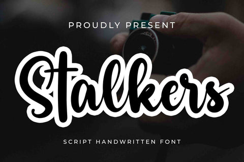 Stalkers Font LetterdayStudio 