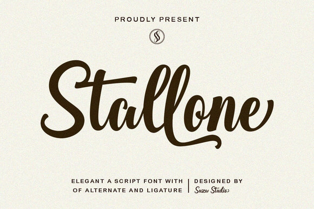 Stallone Font Suza Studio 