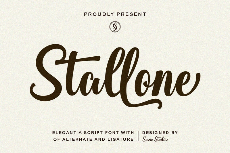 Stallone Font Suza Studio 