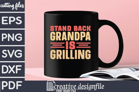 stand back grandpa is grilling SVG farhad farhad 