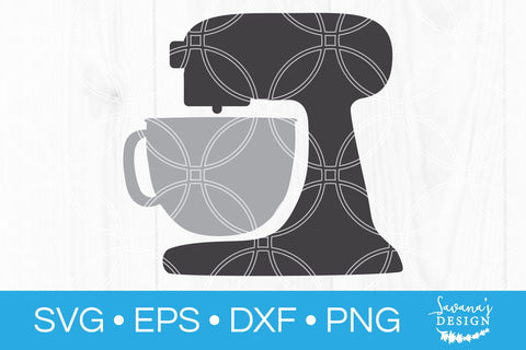 Stand Mixer SVG SVG SavanasDesign 