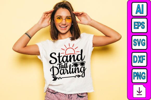 Stand Tall Darling SVG Craftlabsvg24 