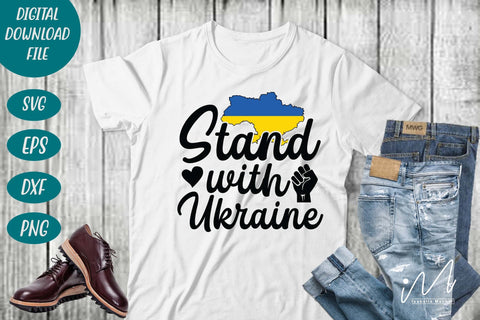 Stand with Ukraine svg SVG Isabella Machell 