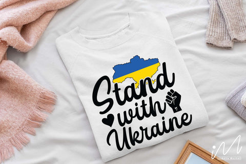 Stand with Ukraine svg SVG Isabella Machell 