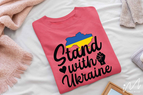 Stand with Ukraine svg SVG Isabella Machell 