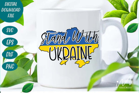 Stand with Ukraine svg, Ukraine svg, Ukraine t shirt svg, SVG Isabella Machell 