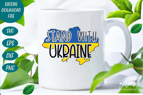 Stand with Ukraine svg, Ukraine svg, Ukraine t shirt svg, SVG Isabella Machell 