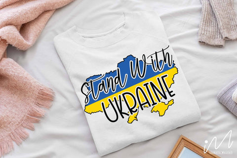 Stand with Ukraine svg, Ukraine svg, Ukraine t shirt svg, SVG Isabella Machell 