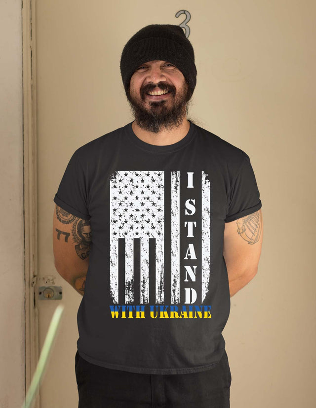 stand with Ukraine svg, USA flag svg SVG Isabella Machell 