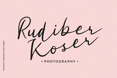 Standard Jeglek - Script Typeface Font Allouse.Studio 