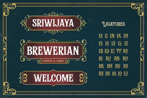 Stanford Breath - With Extras Font Arterfak Project 