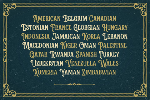 Stanford Breath - With Extras Font Arterfak Project 