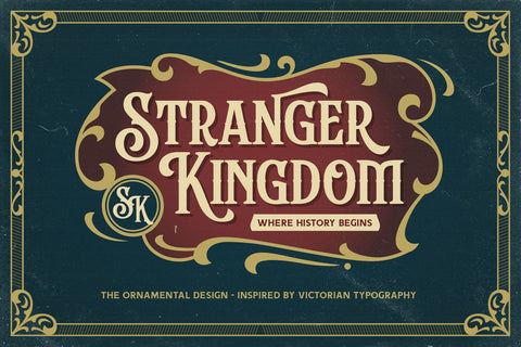 Stanford Breath - With Extras Font Arterfak Project 