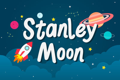 Stanley Moon - Playful Display Font Font StringLabs 