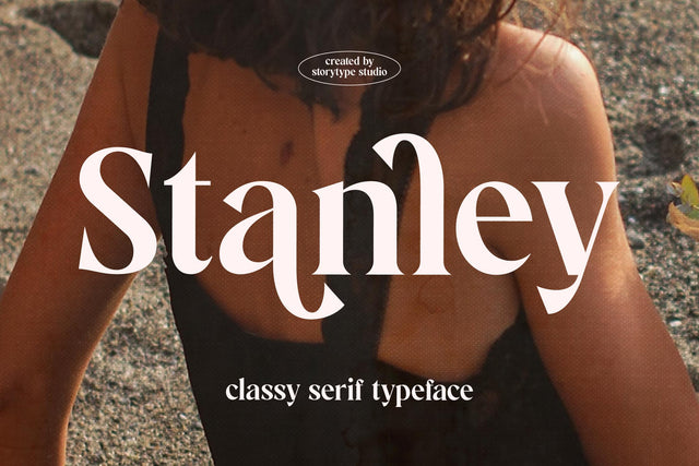 Stanley Typeface Font Storytype Studio 