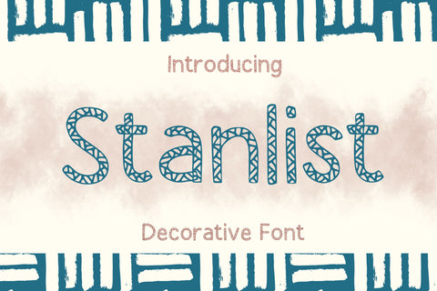 Stanlist Font Aisyah 