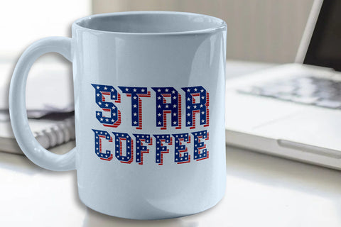 Star and Strip Alphabet Bundle svg eps ai png pdf SVG zafrans studio 