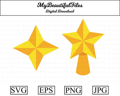 Star - christmas SVG MyBeautifulFiles 