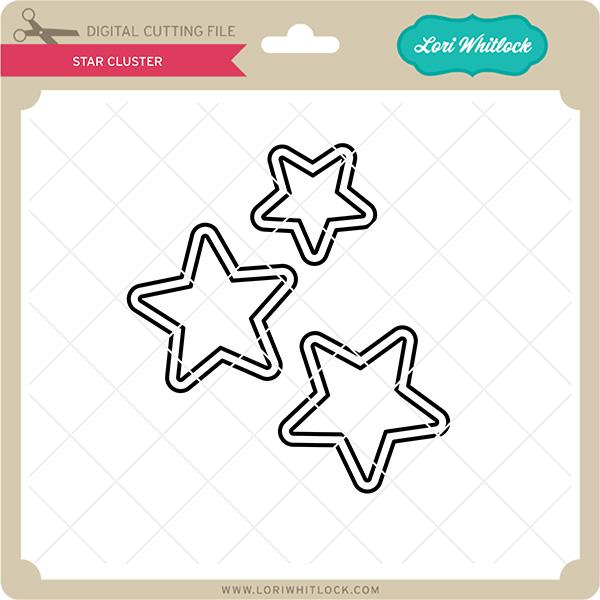 Star Cluster SVG Lori Whitlock 