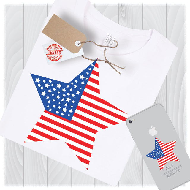 Star Flag SVG Files USA Patriotic Cricut American Designs - American Flag Cut File - American Flag Svg Cut File - Instant Download SVG My Sew Cute Boutique 