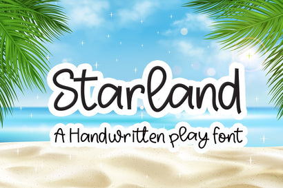 Star land Font Sulthan studio 