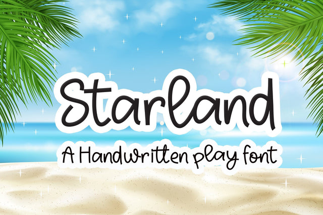 Star land Font Sulthan studio 