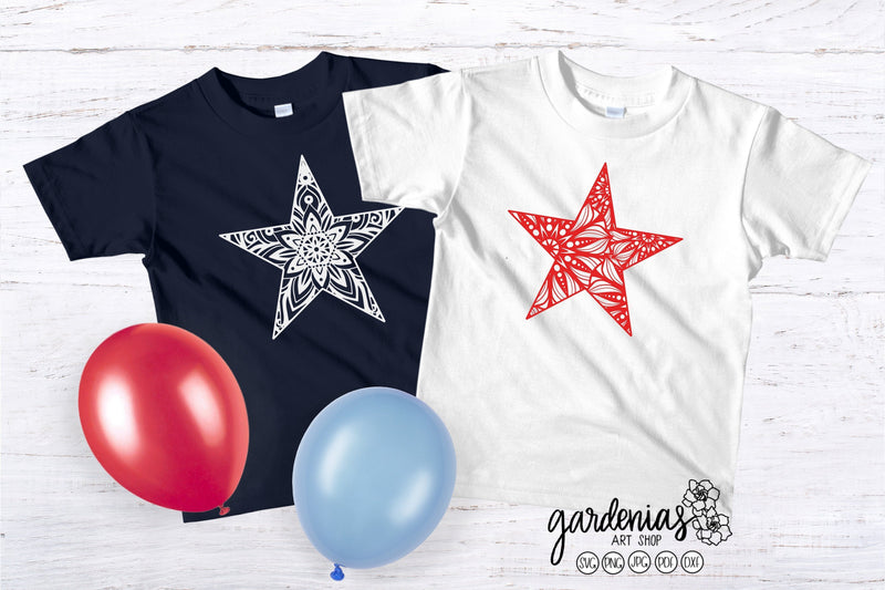 Star Mandalas SVG SVG Gardenias Art Shop 